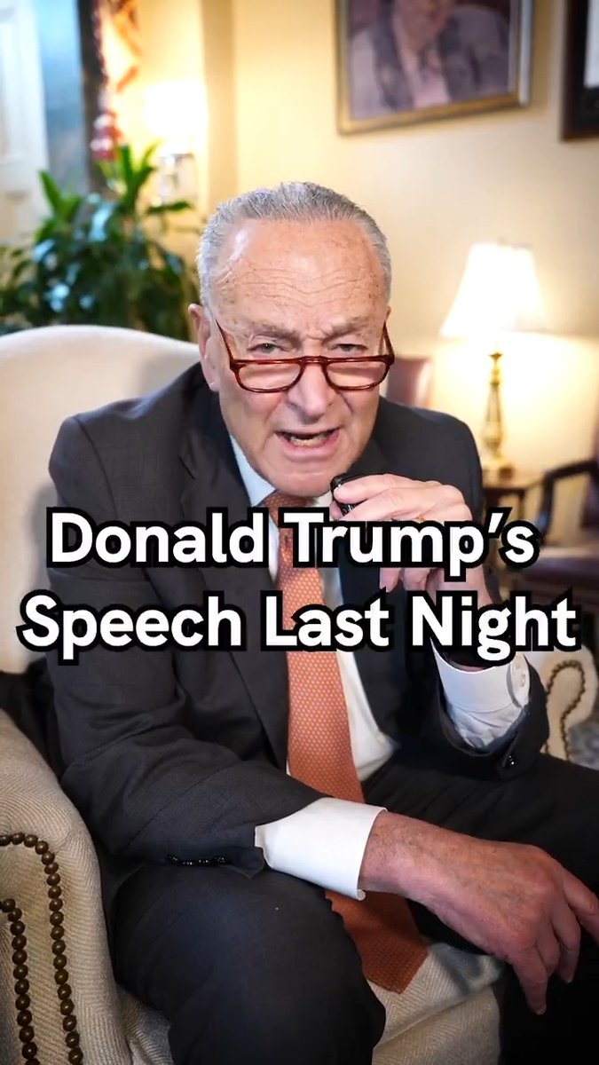 I’m breaking down the BS Trump told you in his Joint Address. Watch this. Democrats are fighting for you.