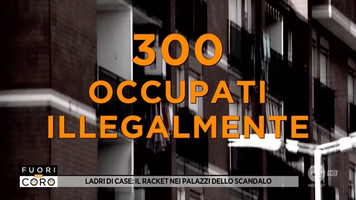 #Magliana, quartiere a sud di #Roma. 2.000 appartamenti dell'INPS di cui 300 occupati illegalmente da famiglie di sudamericani che si passano la casa occupata l'uno con l'altro. Il servizio di Cristina Mastrandrea a #Fuoridalcoro è disponibile su Mediaset Infinity