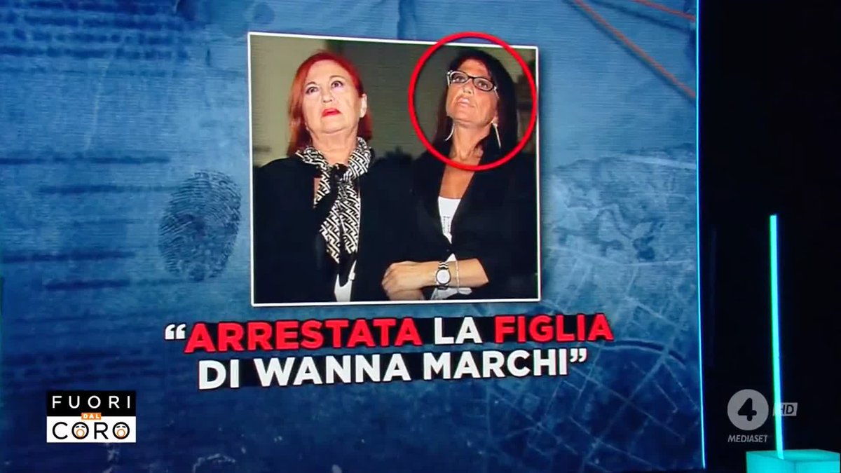 Stefania Nobile, la figlia di Wanna Marchi, arrestata insieme a Davide Lacerenza, il "King" delle notti milanesi. #Fuoridalcoro