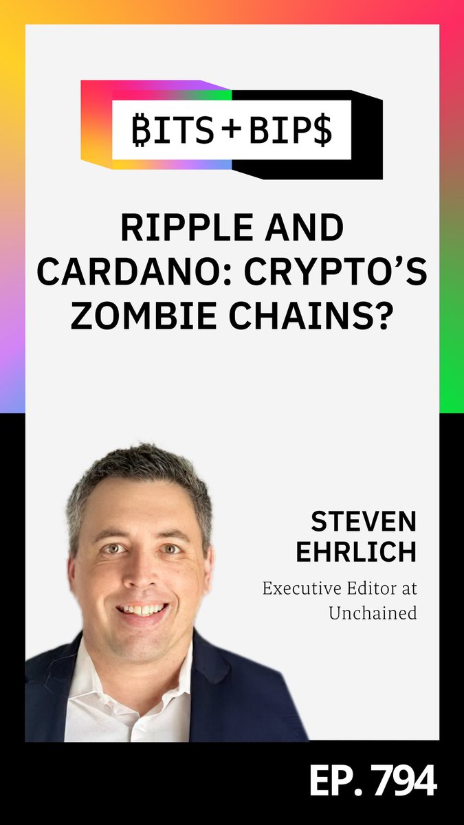 💰 What do Ripple and Cardano have in common? Steven Ehrlich calls them “crypto’s billion-dollar zombies”—chains with no real adoption but enough money to keep going. Thus, why would we put them in a crypto reserve?