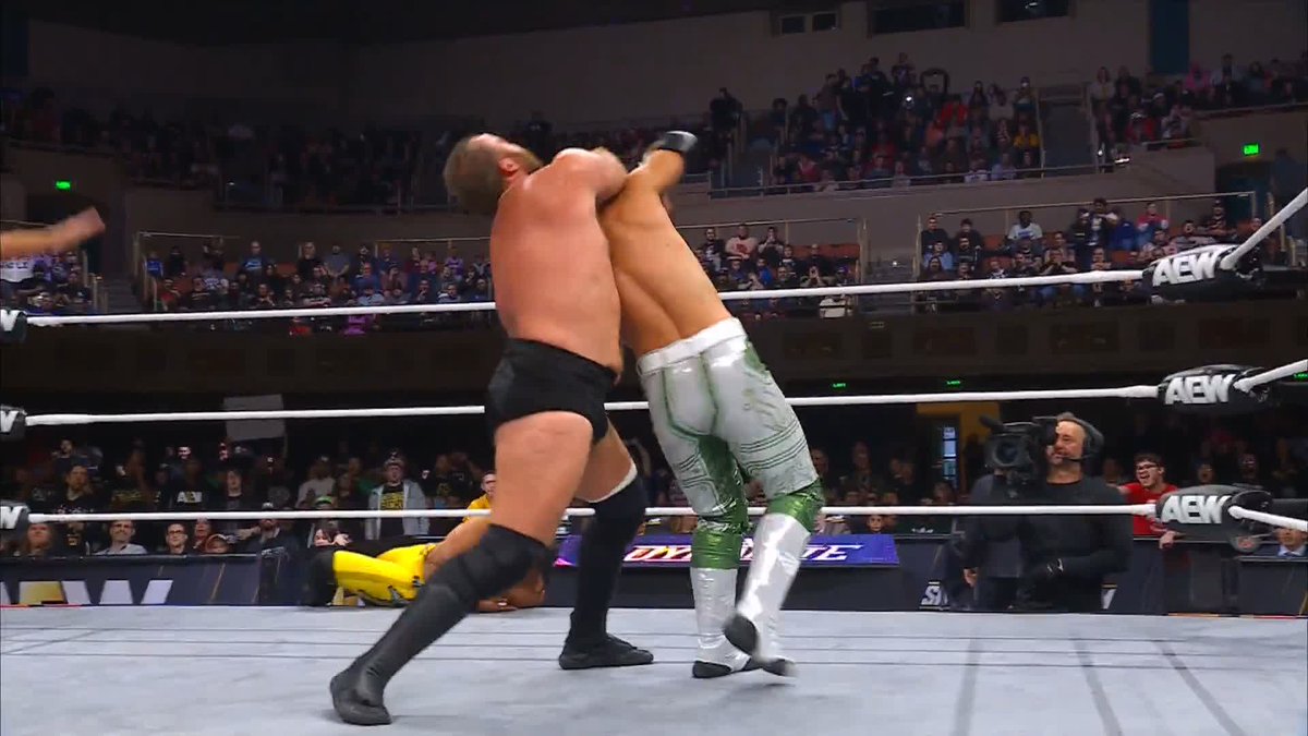Kyle Fletcher wants to get his last licks in on Will Ospreay before they clash in a cage at #AEWRevolution THIS SUNDAY! Watch #AEWDynamite LIVE on TBS &amp; Max Will Ospreay • ウィル・オスプレイ | @KyleFletcherPro | The Invisible Hand | The Murderhawk Monster Lance Archer | @BrianCageGMSI | dunkzilla - マーク・デイビス