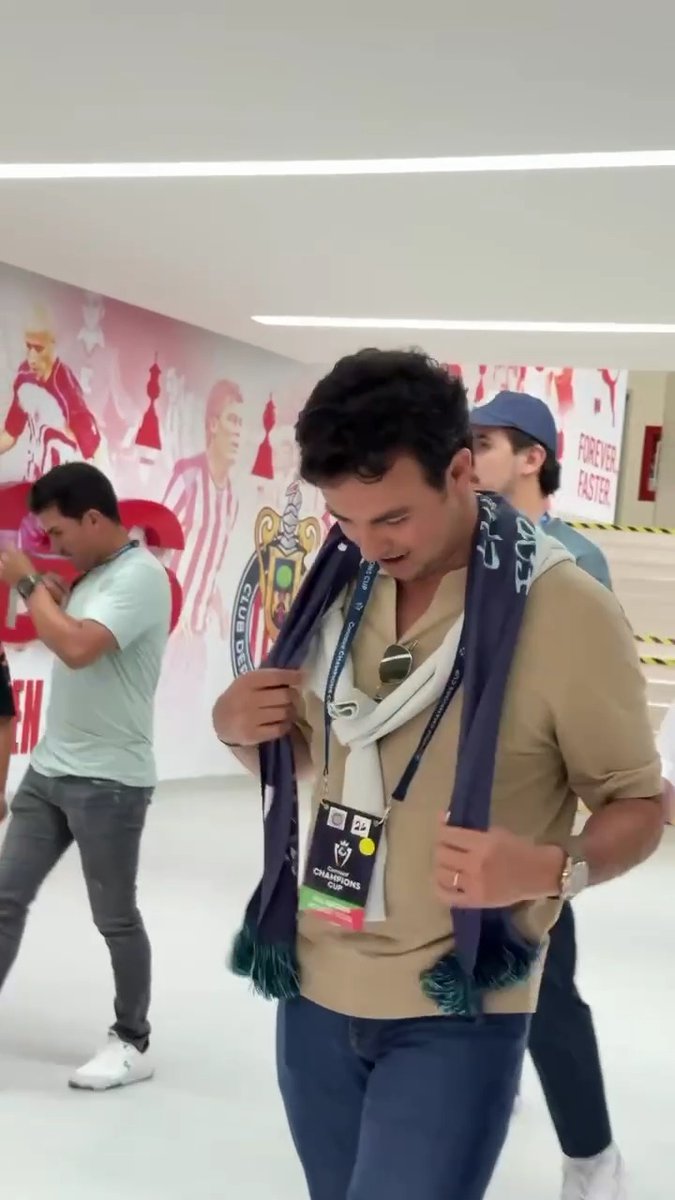 'Checo’ Pérez presente en el Clásico de México 🇲🇽