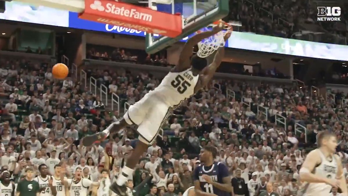 How elite of a dunker is Coen Carr? Michigan State Men's Basketball legend and 2x NBA dunk champ Jason Richardson calls him the best to do it for the Spartans 😲 #B1GMBBall x The Journey