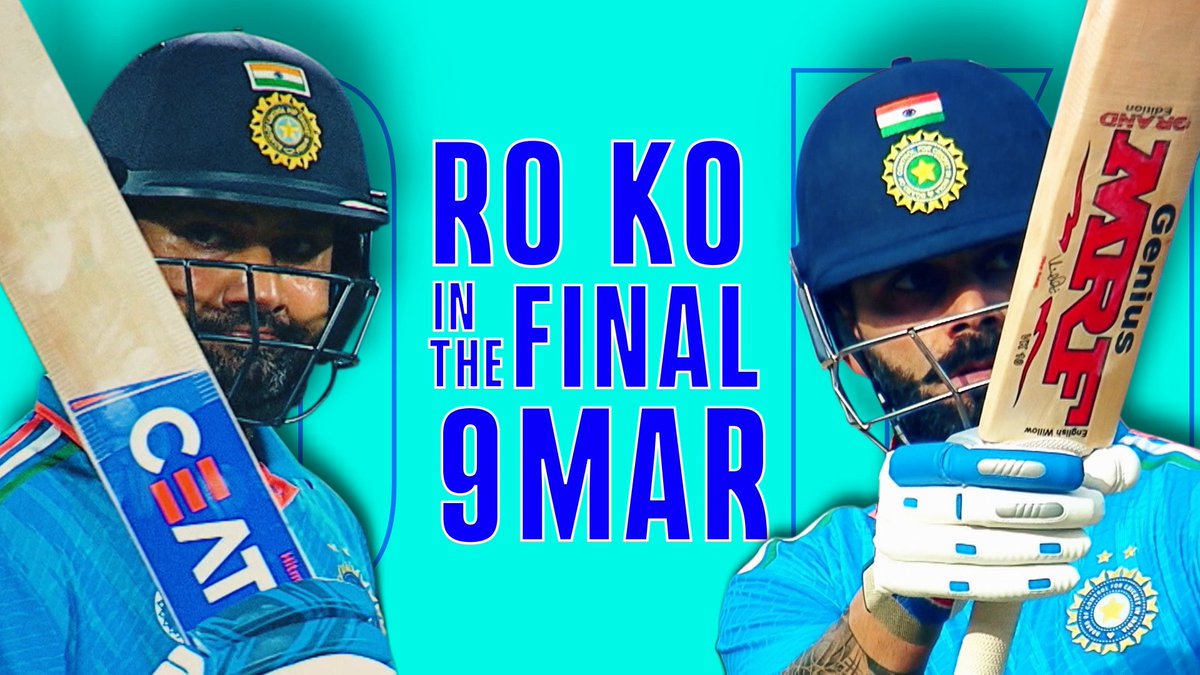 STAR SPORTS PROMO FOR KING &amp; CAPTAIN 🇮🇳 - RoKo is coming to dominate the CT final...!!!!
