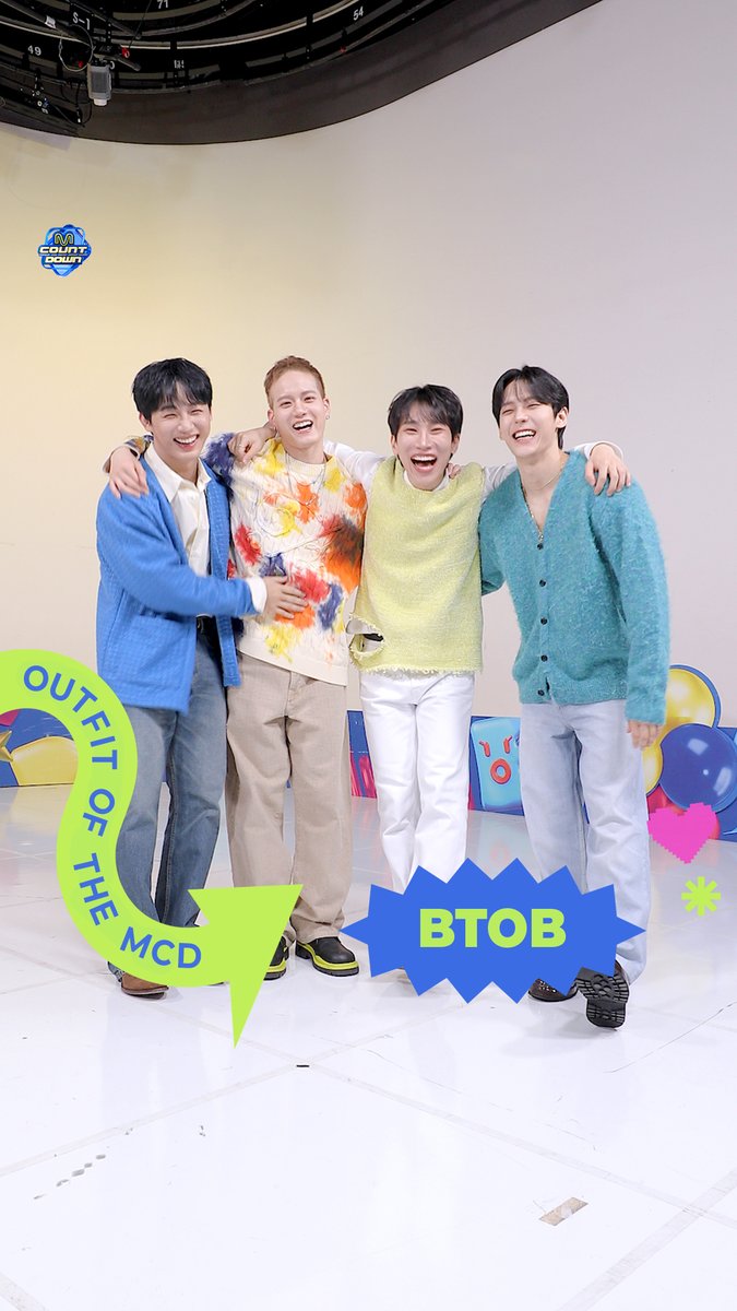 𝟐𝟓𝟎𝟑𝟎𝟔 𝑶𝒖𝒕𝒇𝒊𝒕 𝑶𝒇 𝑻𝒉𝒆 𝑴𝑪𝑫 : 𝑶𝑶𝑻𝑴 with BTOB (비투비) 잠시 후 저녁 6시! 엠카 본방사수 잊지마세요 🫶 #MCOUNTDOWN #엠카운트다운 #OOTM #BTOB #비투비