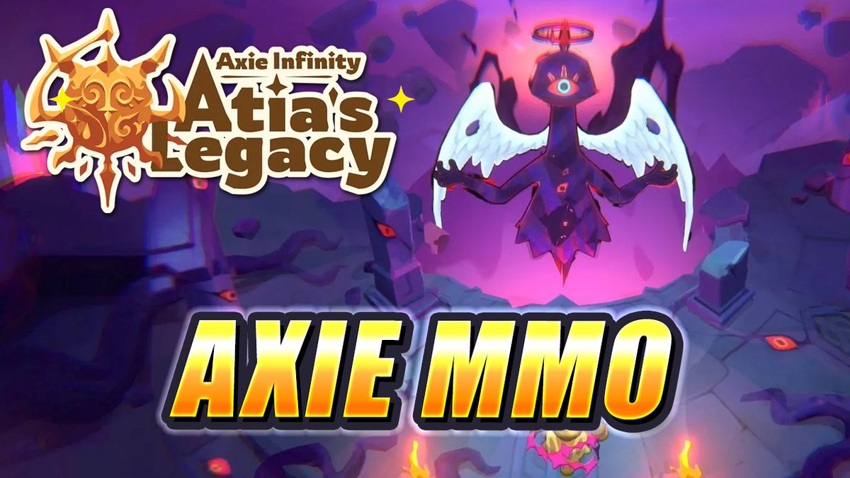 🚀 Axie Infinity MMO Trailer 🎥 The Atia's Legacy trailer just dropped and WOW my mind is blown 🤯 The Axie Infinity team has been cooking up something special. This could be a game changer for the entire Ronin Cannot wait for the play test in Summer 2025. Who else is hyped? 🔥 Check out my first reactions to the trailer 👇