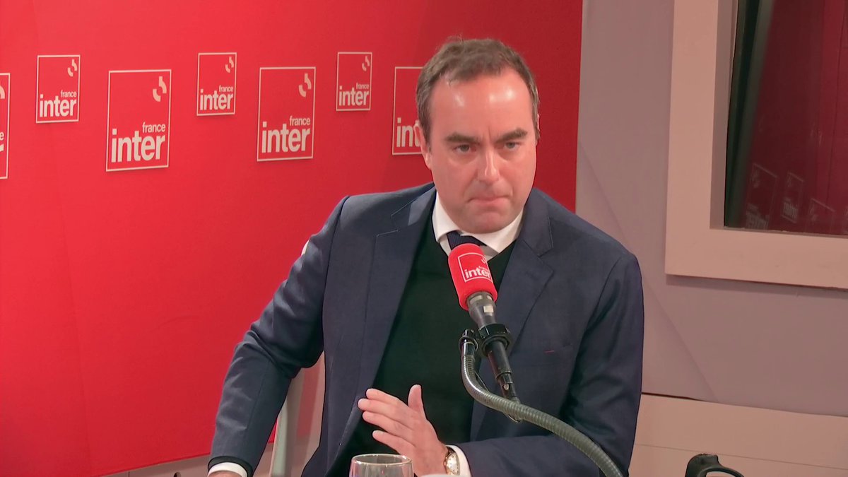 Sébastien Lecornu : "Il n'y a pas un agent de la DGSE, pas un officier d'état-major en France qui considère que la Russie n'est pas une menace" #le710inter