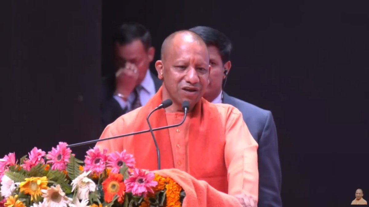 यह 'नए भारत' का 'नया उत्तर प्रदेश' है। यहां सुरक्षा भी है, संस्कृति भी है और समृद्धि भी है...