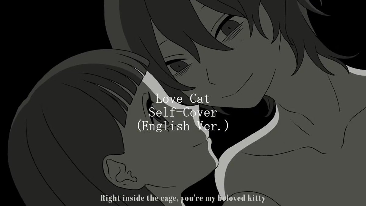 2025.03.07 19:00 Love Cat Self-Cover – English Ver. 明日、愛猫のセルフカバーを公開します! 今回は英語歌詞verで歌唱に挑戦です!