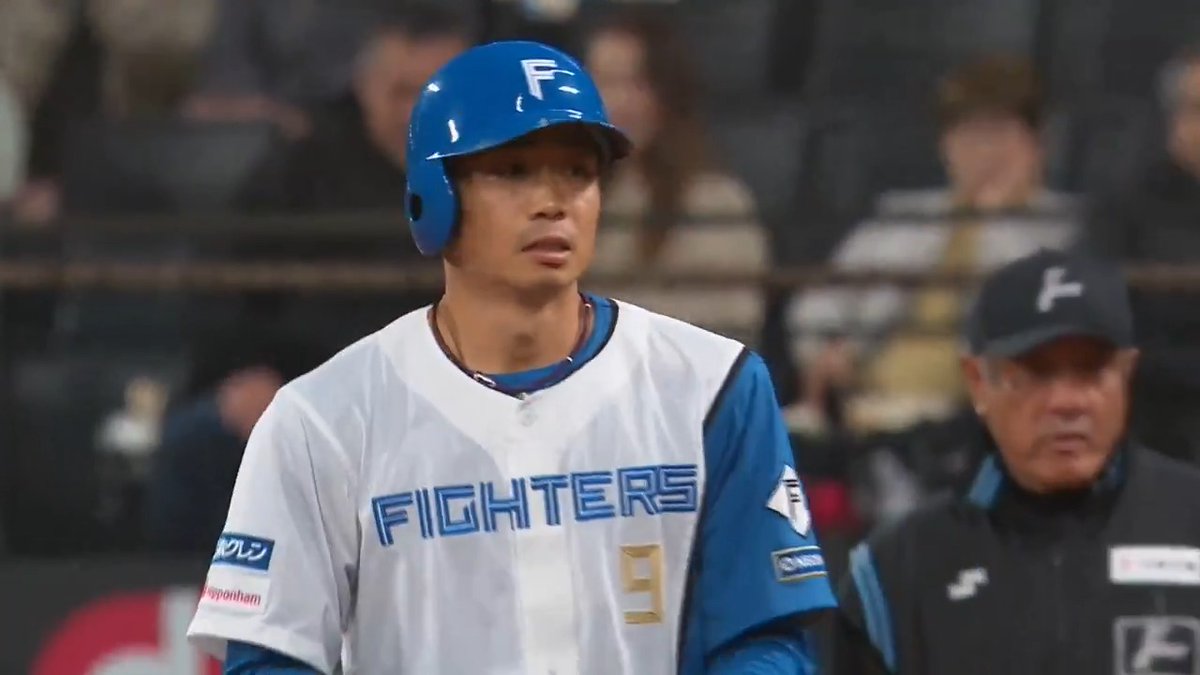 北海道日本ハム #中島卓也 選手のタイムリーヒット🪻 #lovefighters 👇ライブ配信はこちら