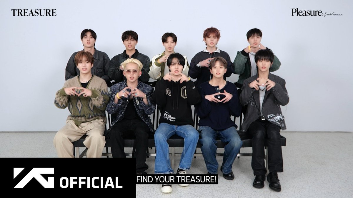 See you at [PLEASURE] COMEBACK LIVE 📅 2025.03.07 8PM (KST) 📡 TREASURE YouTube 📡 TREASURE Weverse #TREASURE #트레저 #SPECIALMINIALBUM #PLEASURE #YG