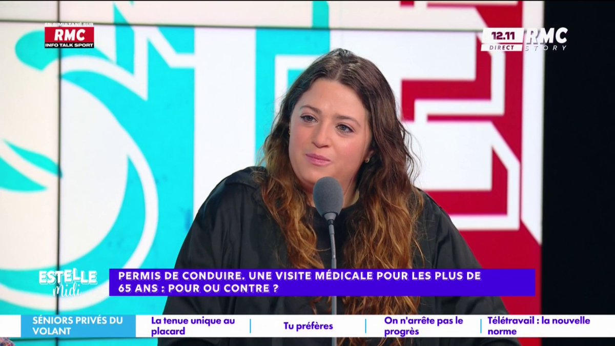 🚗 Permis de conduire : une visite médicale pour les +65 ans 🎙️ Elise Goldfarb : "Je ne comprends pas cet âge de 65 ans, je trouve ça très jeune ! Pourquoi on ne commence pas à 20 ans... Il y a beaucoup plus de jeunes qui font des accidents que de vieux !" #EstelleMidi