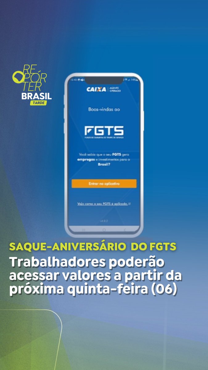 Só lembrando que o Lula liberou hoje o seu FGTS. Isso não é um Presidente, Lula é um pai.