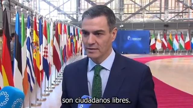 Hoy debemos lanzar un mensaje claro a la ciudadanía: Europa es mucho más poderosa de lo que pensamos. Nadie amenazará nuestra paz, nuestra seguridad, ni nuestra prosperidad.