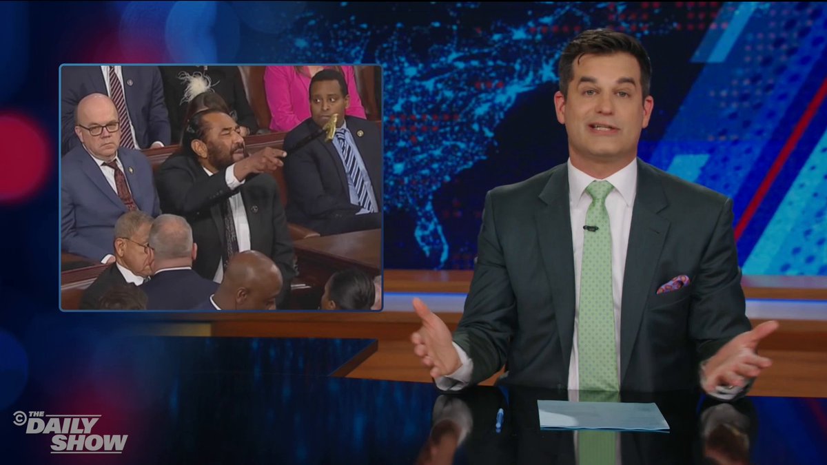 Rep. Al Green had the right idea: roast Trump AND go home early