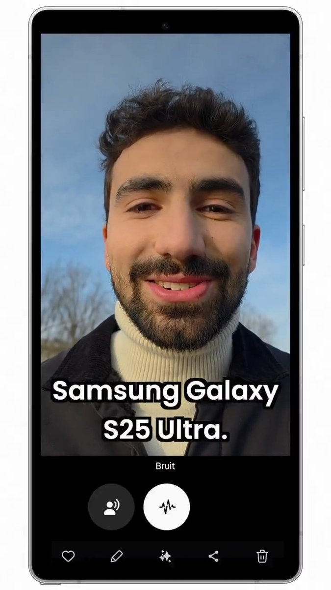 Le SAMSUNG #GalaxyS25ULTRA est dispo chez SFR 🟥 Un concentré d'innovations avec ⬇️ 📱 L'écran 6,9 pouces 🎙 La gomme audio pour sublimer votre voix 🤖 Le #GalaxyAI qui vous accompagne d’une simple pression de bouton Êtes-vous aussi convaincu que le couple Rayalixx ? 👀