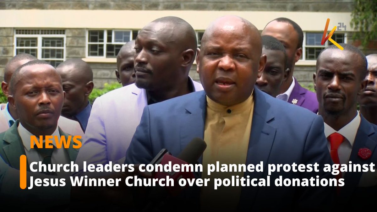 Church leaders condemn planned protest against Jesus Winner Church over political donations