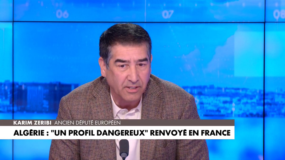 «La problématique du retour des OQTF n’est pas franco-algérienne», pour l’ancien député européen Karim Zéribi au sujet des tensions entre la France et l’Algérie. #180minutesInfo