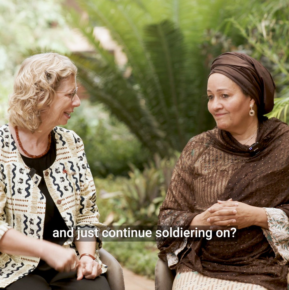 “We’ve never had so much in our hands to do stuff than today—so why should we fail?” United Nations Deputy SG Amina J Mohammed, in conversation with UNEP ED Inger Andersen, on why there’s no excuse for inaction. Watch as they discuss critical minerals, #COP30, climate plans, & more: