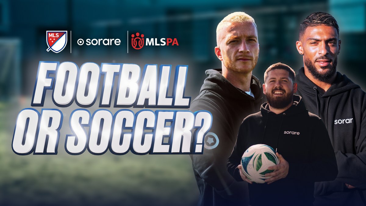 Football or Soccer?! 🤔 Major League Soccer is back on Sorare, and who better to answer this question than BouangaDenis and Marco Reus? 🎬 Make your choice below 👀