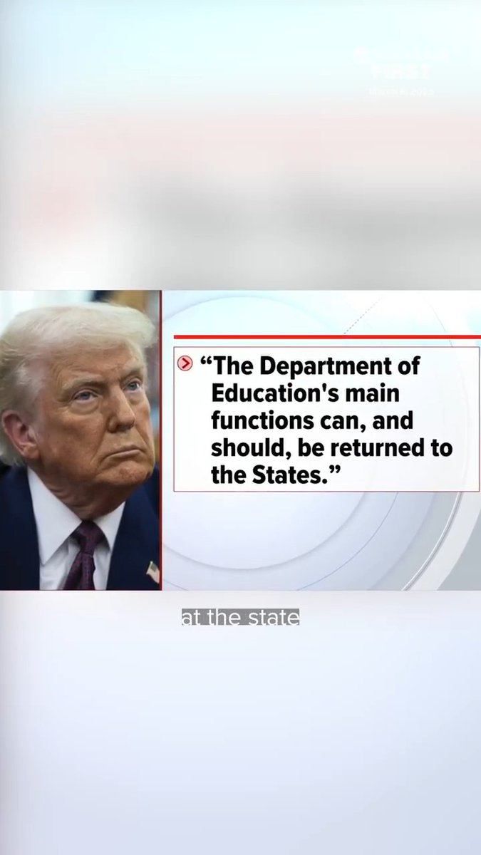 President Donald Trump is preparing an executive order directing Education Secretary Linda McMahon to dissolve the Department of Education, sources tell ABC News.