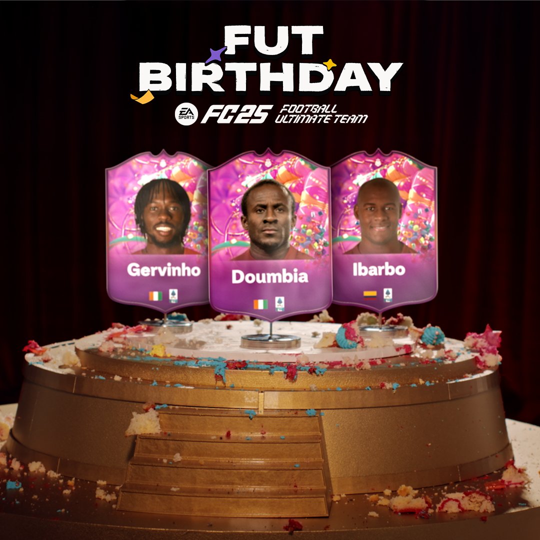 💥 ¡HISTORIA! Vuelve el trío más letal de FC para celebrar los 16 años de Ultimate Team 🎂 IBARBO, GERVINHO y DOUMBIA 💨 🔁 Si los sufriste (lo sentimos) ❤️ Si los usaste (ya sabes que esto es una locura) + INFO