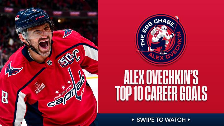 Watching Alex Ovechkin score goals is the gift that keeps on giving. 🎁 Ovi is just 10 goals away in the #Gr8Chase, which resumes tomorrow with the Detroit Red Wings vs. Washington Capitals at 7p ET on Sportsnet!