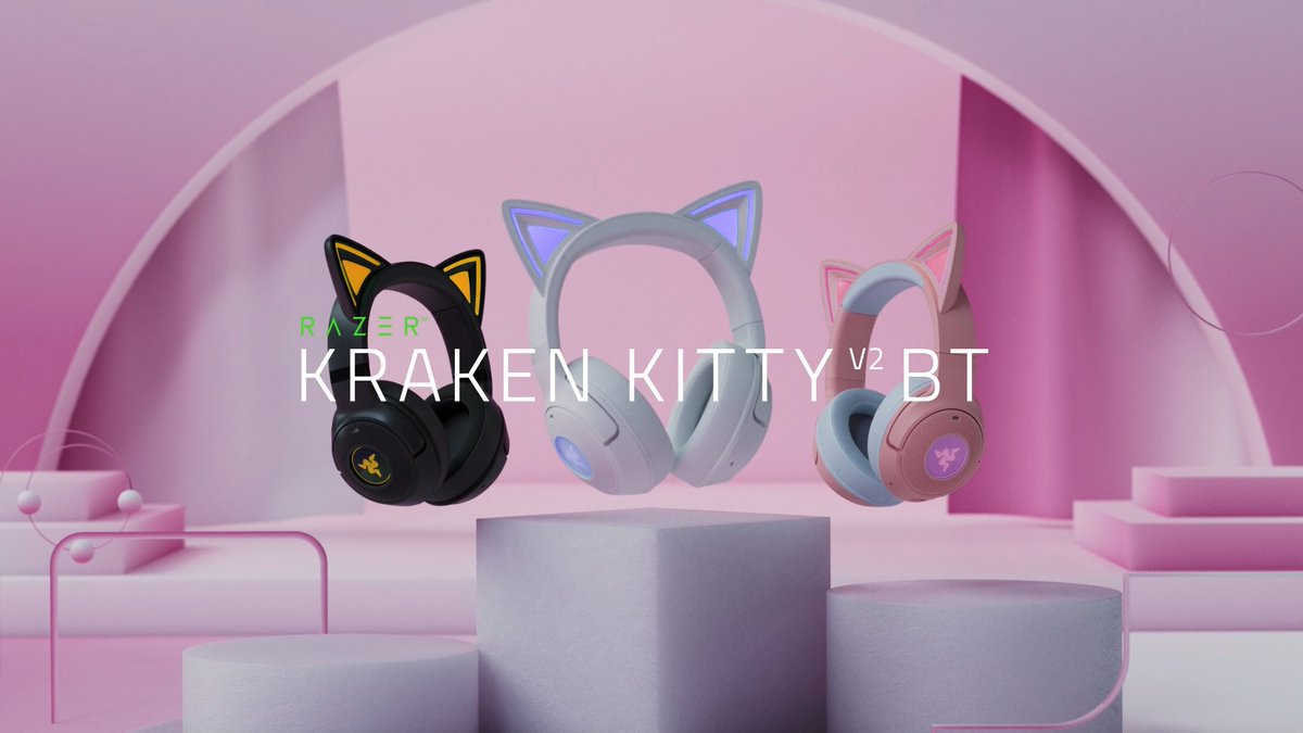 The purr-fect gaming headset just got even better! Now available in white for selected models, check out the full Razer Kraken Kitty Collection at Are you team QUARTZ, BLACK, or WHITE? #Razer #KrakenKitty #Gaming