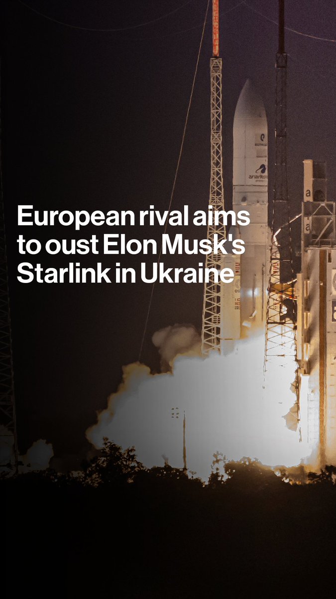 France's Eutelstat is in talks to replace Elon Musk's Starlink in Ukraine as the US pulls back from its security commitments Tom Mackenzie explains