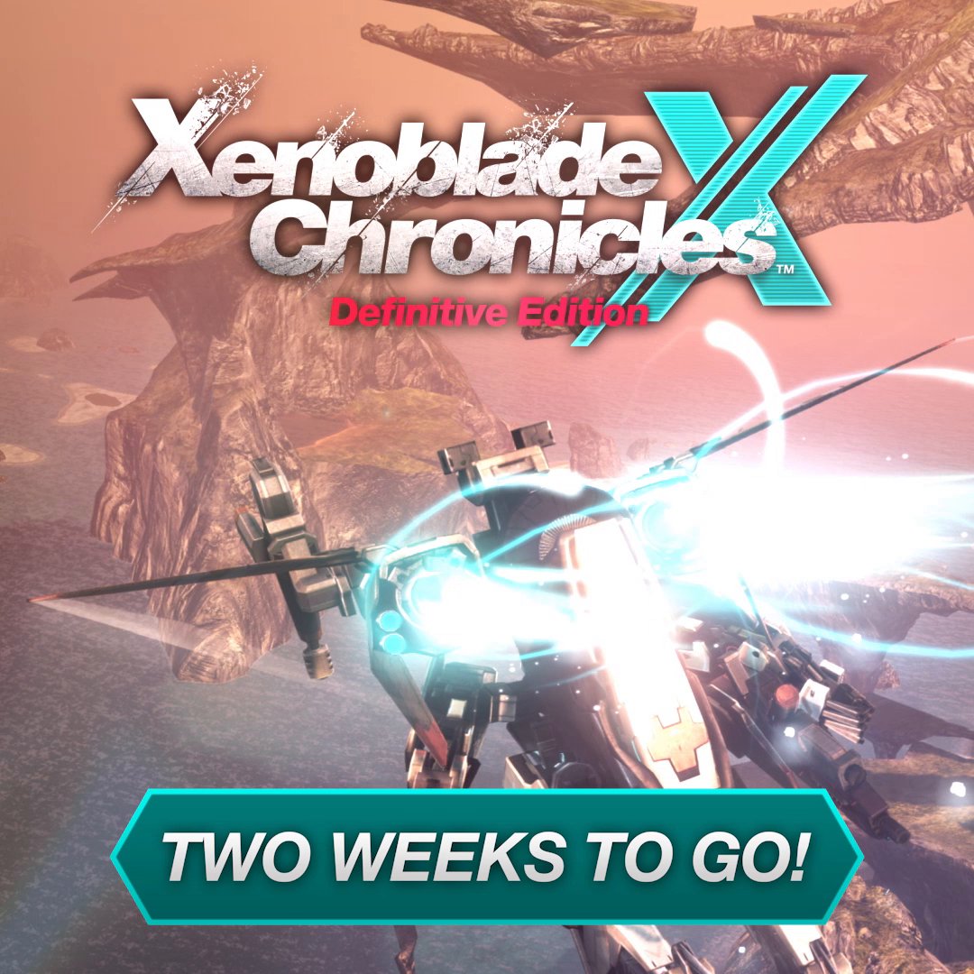 Your adventures on planet Mira begin in just two weeks! #XenobladeChroniclesX