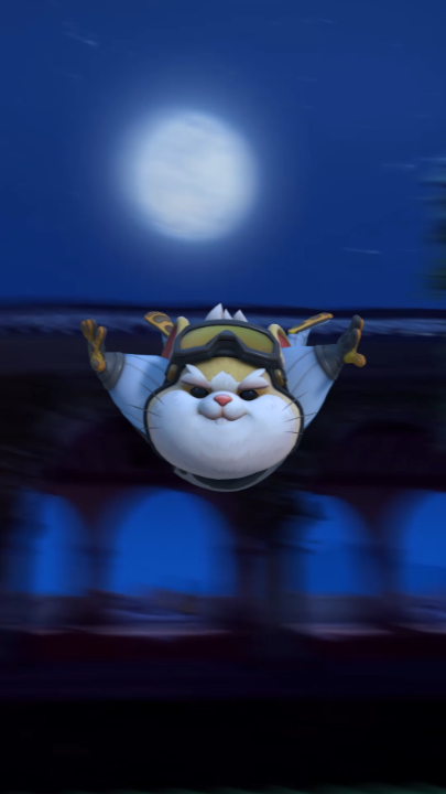 Little hamster. Big air time. 🐹💫 Share this with that special Wrecking Ball main in your life 🌙