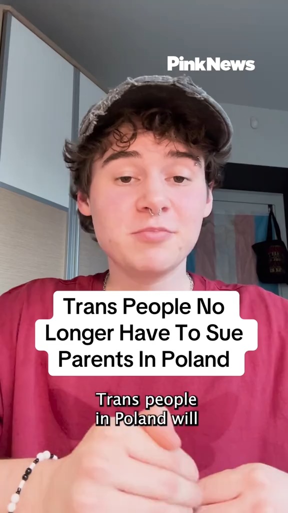 Trans people will no longer have to sue their parents in Poland in order to legally change their gender. On Tuesday 4 March, the Polish Supreme Court issued a resolution declaring that anyone wishing to change their legal gender would no longer need to involve their parents in the case.