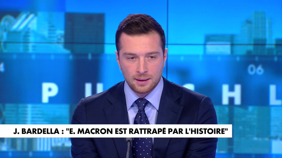 Jordan Bardella : «Nous soutenons l'Ukraine. Quand on est patriote et souverainiste dans un pays, on l'est pour tous les États du monde. [...] On doit avoir deux priorités pour l'Ukraine : la paix et l'indépendance.» #Punchline