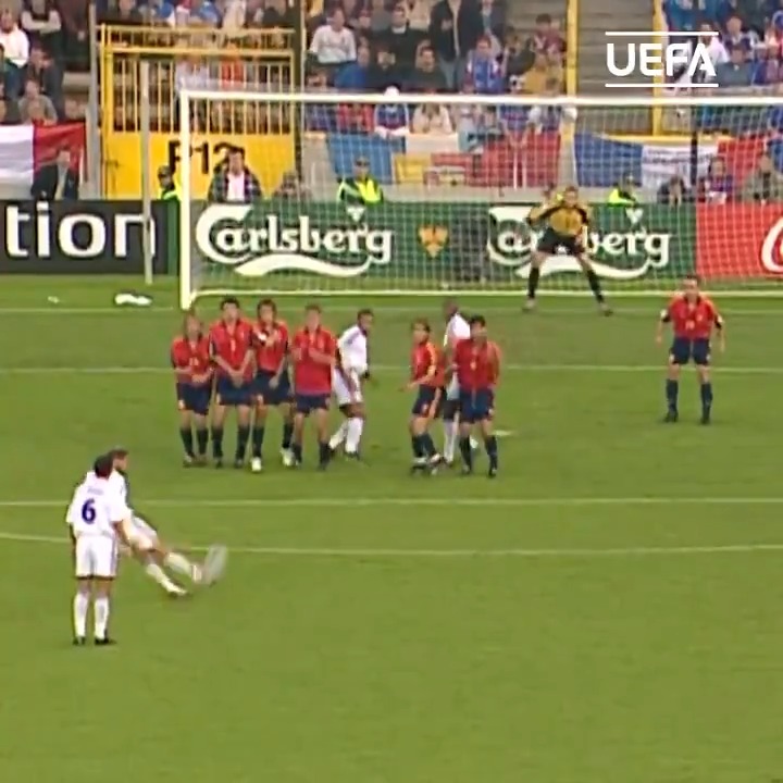 Zizou vs Spain, Euro 2000.