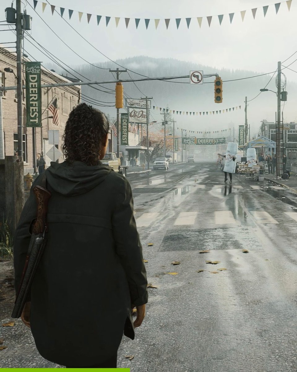Dive back into the darkness in Alan Wake 2, now featuring DLSS 4 with Multi Frame Generation, RTX Mega Geometry and Ultra Quality. #RTXOn 🎥: CoalaTV 📸