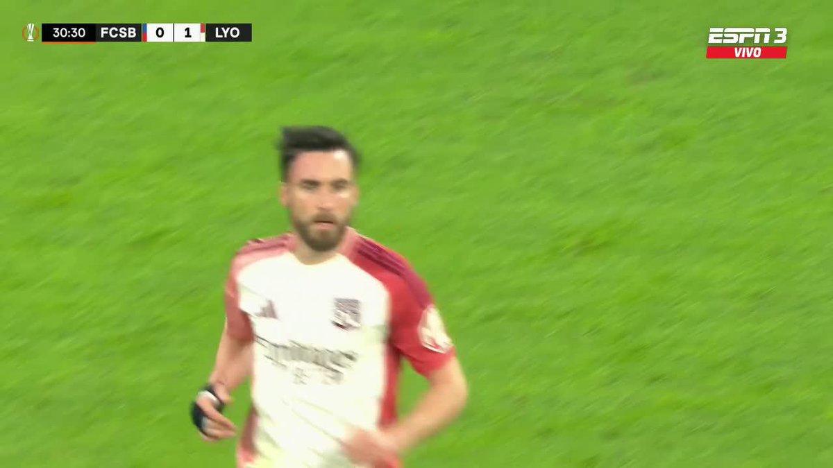 🔥🇦🇷 EL CABEZAZO DE NICOLÁS TAGLIAFICO para el 1-0 de Olympique Lyon ante Steaua Bucarest en la UEFA Europa League.