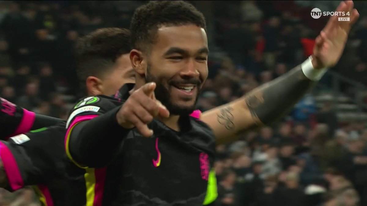 Reece James strikes from range to open the scoring for Chelsea at the Parken Stadium 🎯 📺 TNT Sports &amp; discovery+ UK