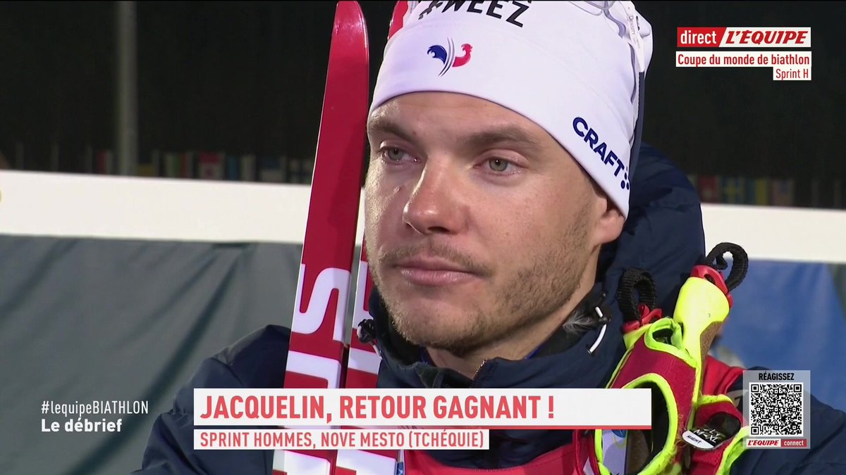 💬 Émilien Jacquelin : « Parfois, je me perds à faire comme d'autres aimeraient que je fasse. (…) J'arriverai à être d'autant plus régulier si je reste moi-même et confiant en ce que je sais faire. » #lequipeBIATHLON
