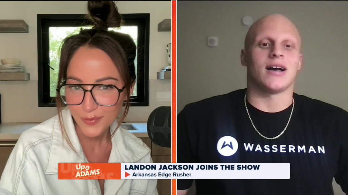 "Really violent. I play with a high motor, that's something I base my game off of." Landon Jackson on his INTENSE play style. 😤 Kay Adams