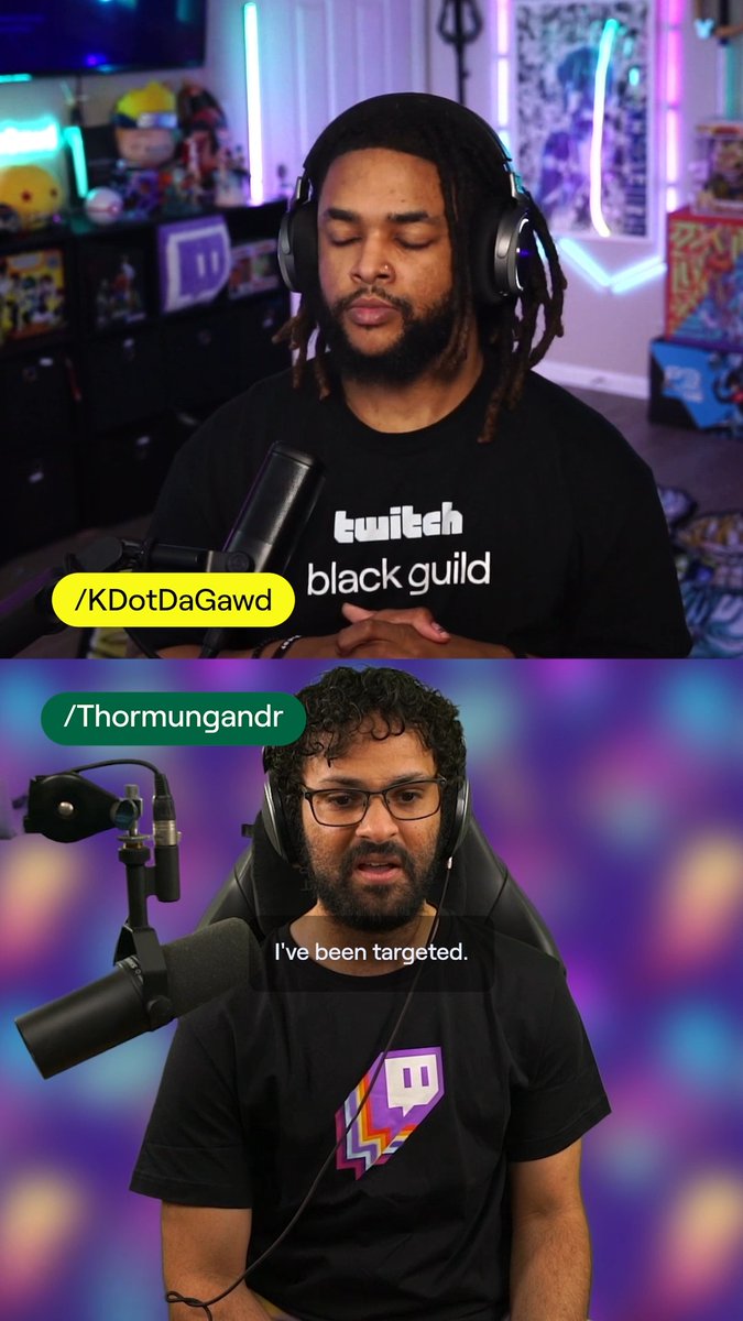 Haters in chat? Mods got your back. 🔥 LG KDotDaGawd & Thormungandr break down how the Twitch community keeps it real—and keeps it safe. #BlackBrilliance