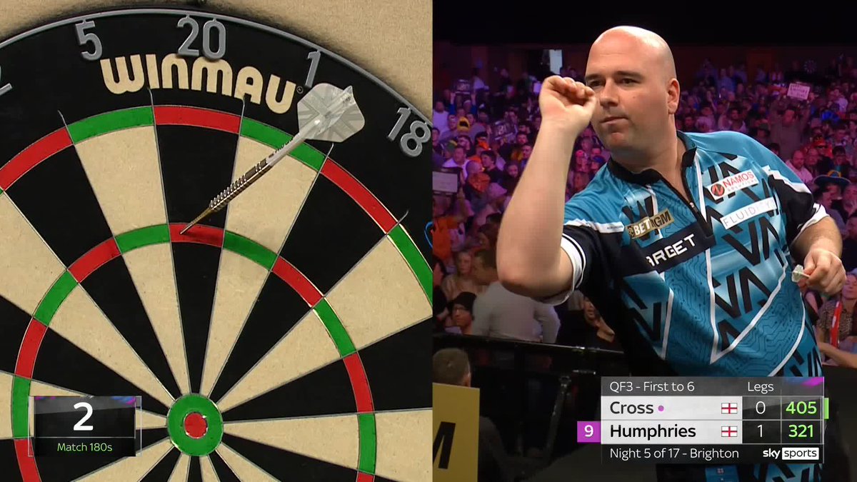 NINE-DARTER FROM HUMPHRIES!!!! LUKE HUMPHRIES STRIKES PERFECT IN BRIGHTON!!! INCREDIBLE SCENES!!! 📺 #PLDarts25