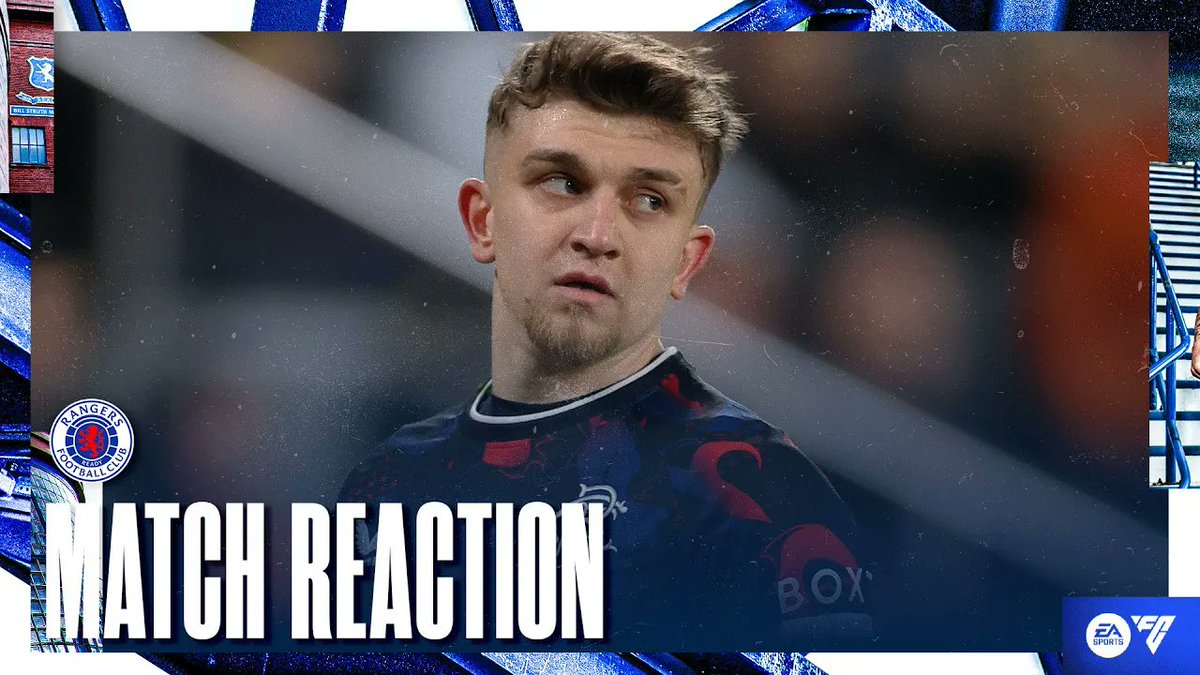 🎙️ Ridvan spoke to RangersTV after tonight’s victory against Fenerbahçe.