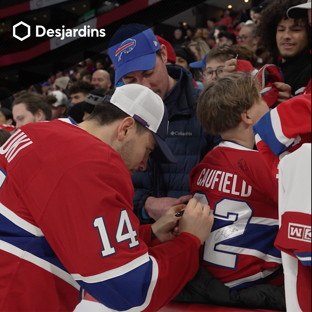 Nos partisans 🫶 Habs fans 🫶 #GoHabsGo | Desjardins | Desjardins Group