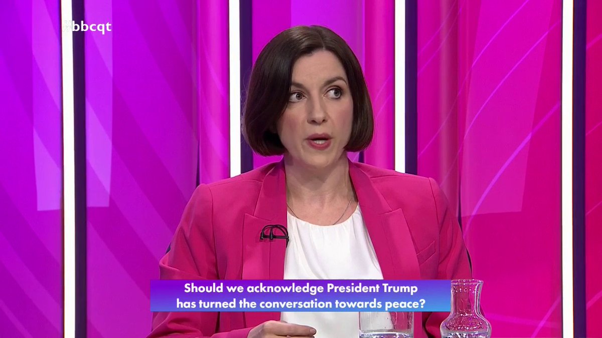 “We are going to have to step up. Europe is going to have to step up” Labour’s Bridget Phillipson says she’s “proud” of the work the Prime Minister has done bringing together Europe over Ukraine, but accepts lasting peace also requires US support #bbcqt