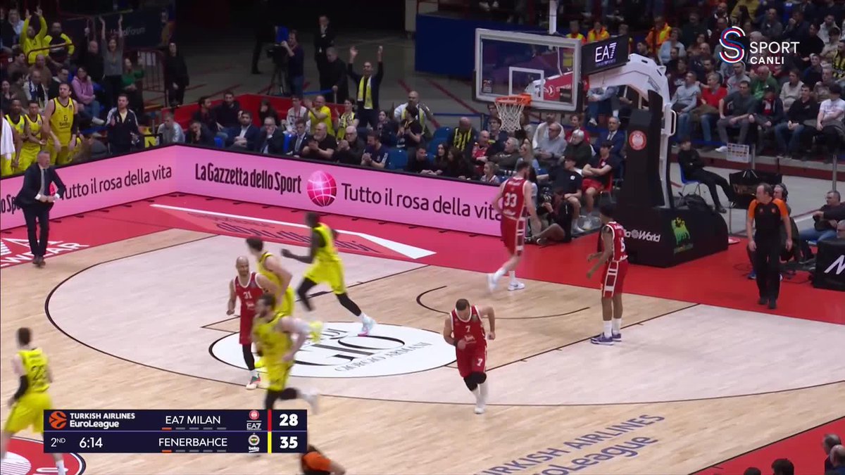 MAÇ SONUCU | Olimpia Milano 76-100 Fenerbahçe Beko Milano deplasmanında çok rahat kazanıyoruz, tebrikler takım! 💛💙