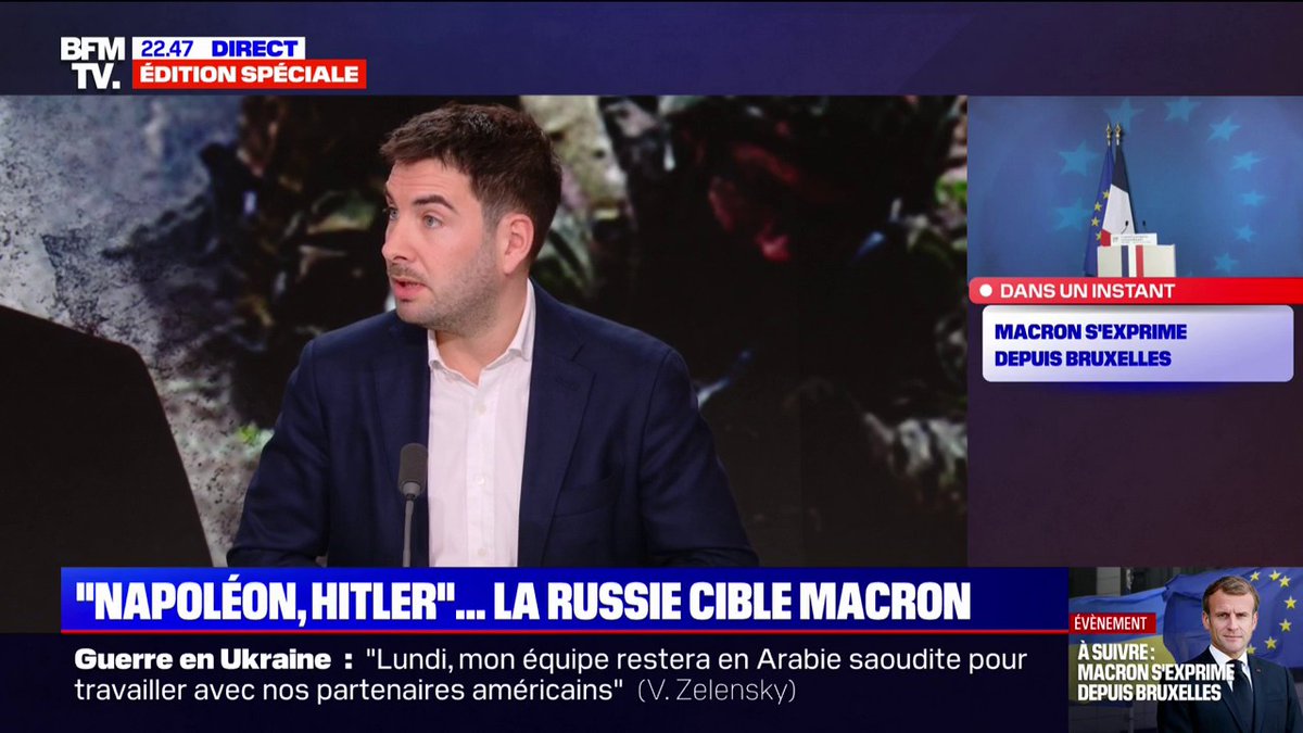L'ŒIL DE RAPHAËL - "Napoléon", "Hitler"... la Russie cible Emmanuel Macron