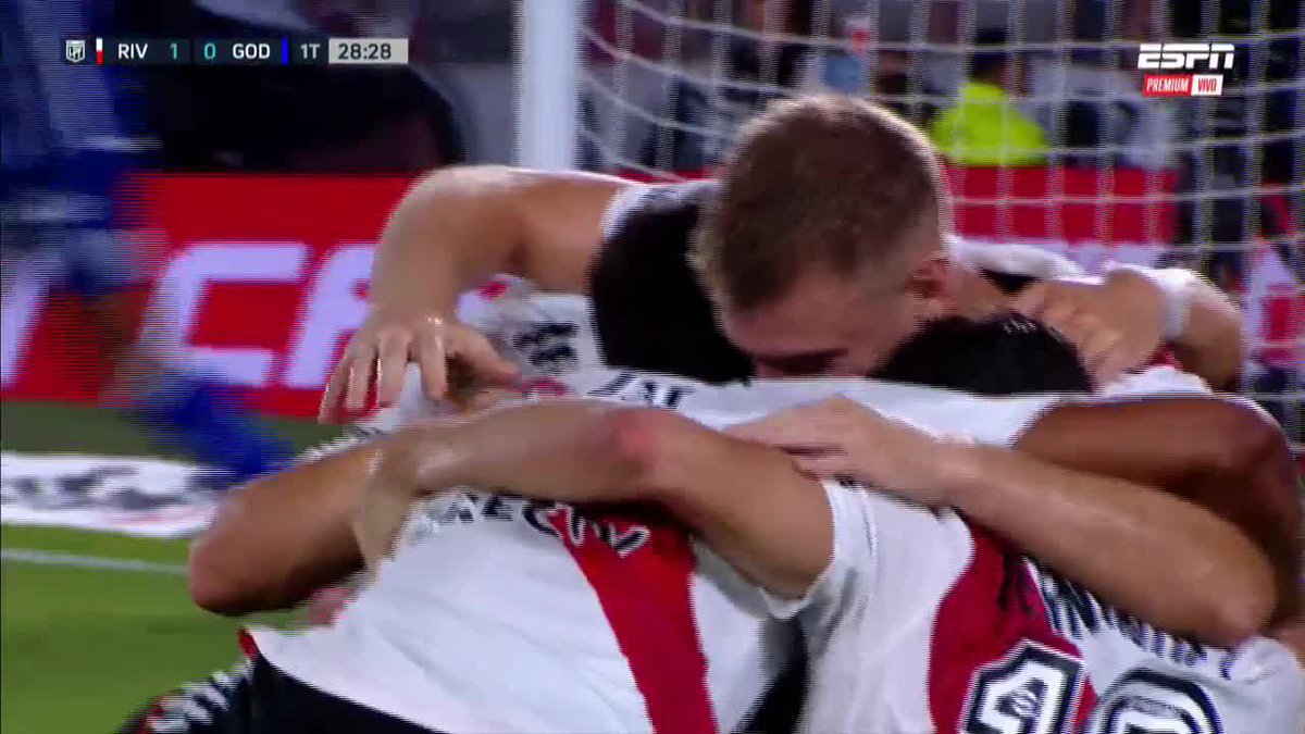 Hace no mucho tiempo este era el 9 de River.