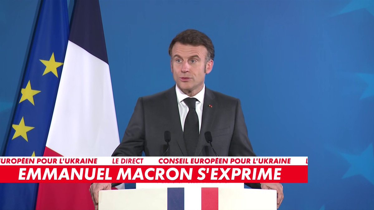 🚨🇫🇷🇺🇦🇷🇺 ALERTE INFO | "Ce qui se joue en Ukraine, c'est évidemment la sécurité et la souveraineté de ce pays, mais aussi NOTRE SÉCURITÉ À TOUS", affirme Emmanuel Macron.
