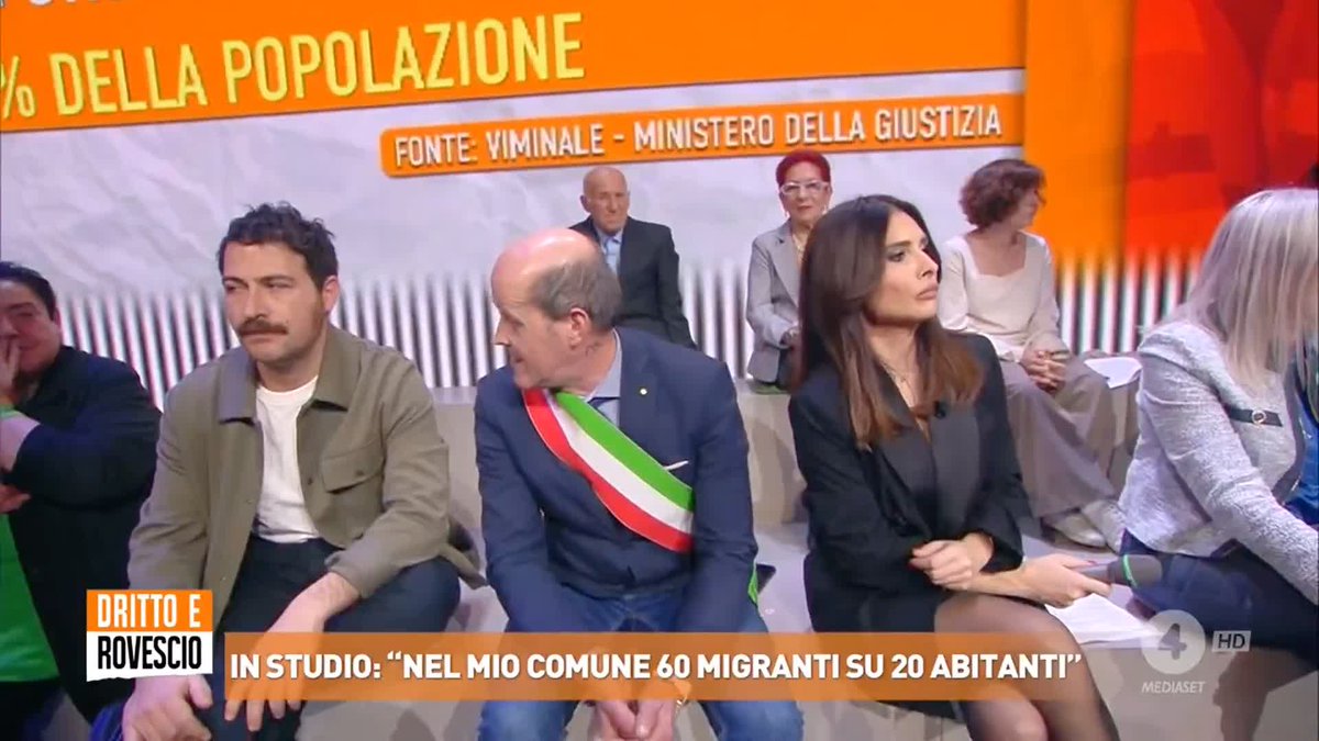 "Faccio parte di chi dice che l'Italia non è razzista, ma questo Governo è molto razzista" #DrittoeRovescio in diretta su #Rete4 e in streaming su Mediaset Infinity