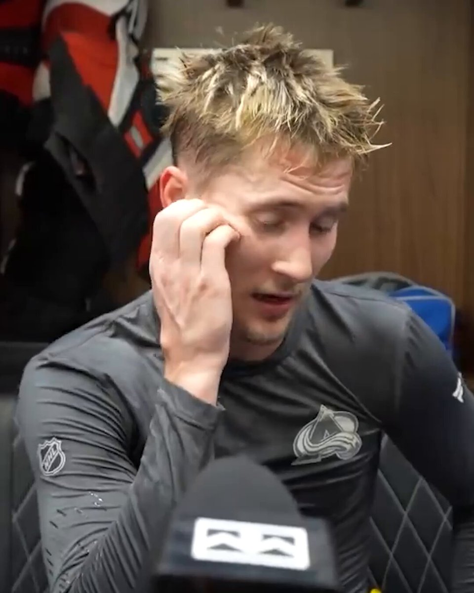 Martin Necas says he thinks the Hurricanes should’ve known Mikko Rantanen was going to sign an extension in Carolina before trading for him 👀 (via: DNVR Avalanche)